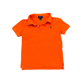 Ralph Lauren Orange Collared T-shirt, 7 years