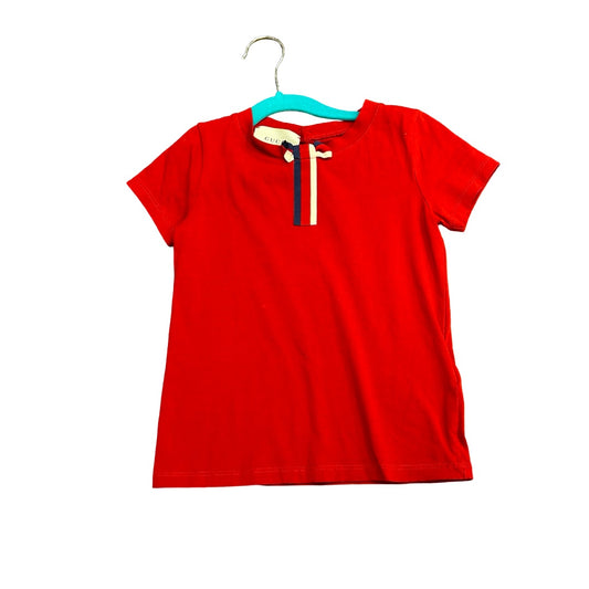 Gucci red bow t-shirt, 6 Years