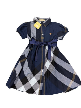 Burberry Lookalike plaid dress, 4-6 years