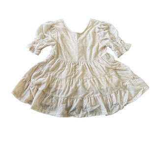Noralee Cream Velvet Dress, 2 years