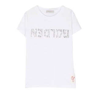 Golden Goose Crystalized logo print tshirt, 12 years