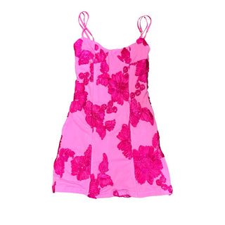 PepperMayo Pink Dress with Ribbon Detail, 0