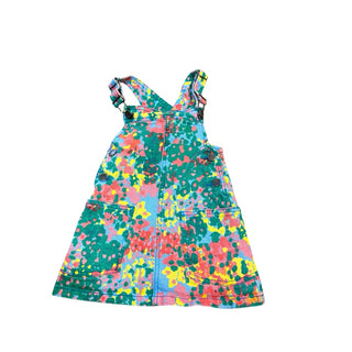 Stella McCartney Floral denim overall dress (Green), 2 years