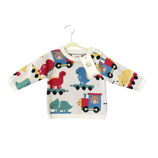 Hux sample dino train pullover, 6-12 months