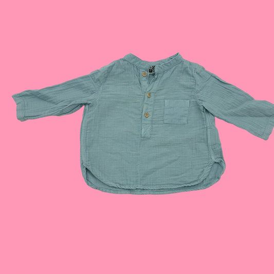 Bonton gauze shirt, 6m