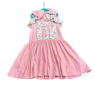 Fendi pink ruffle dress, 8 Years