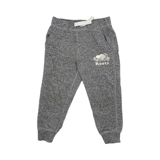 Roots salt & pepper sweatpants, 4 years