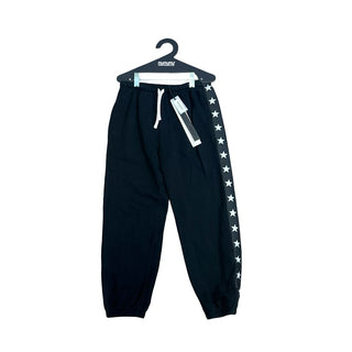 Nununu Sample Black Sweat Pant with Star Taping on Side, 8/9 Years
