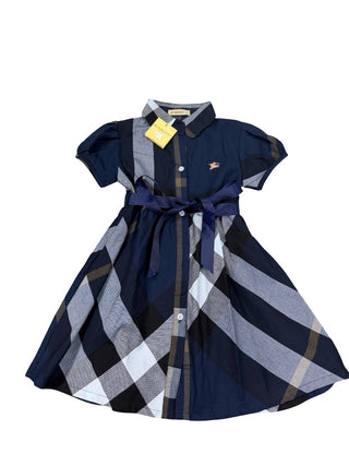 Burberry Lookalike plaid dress, 4-6 years