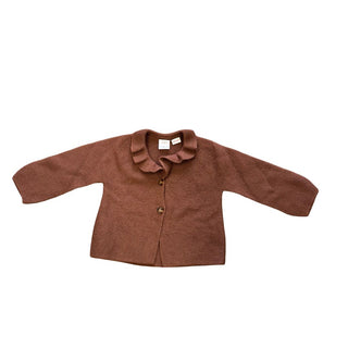 Zara Brown Cardigan with Collar, 2-3 years