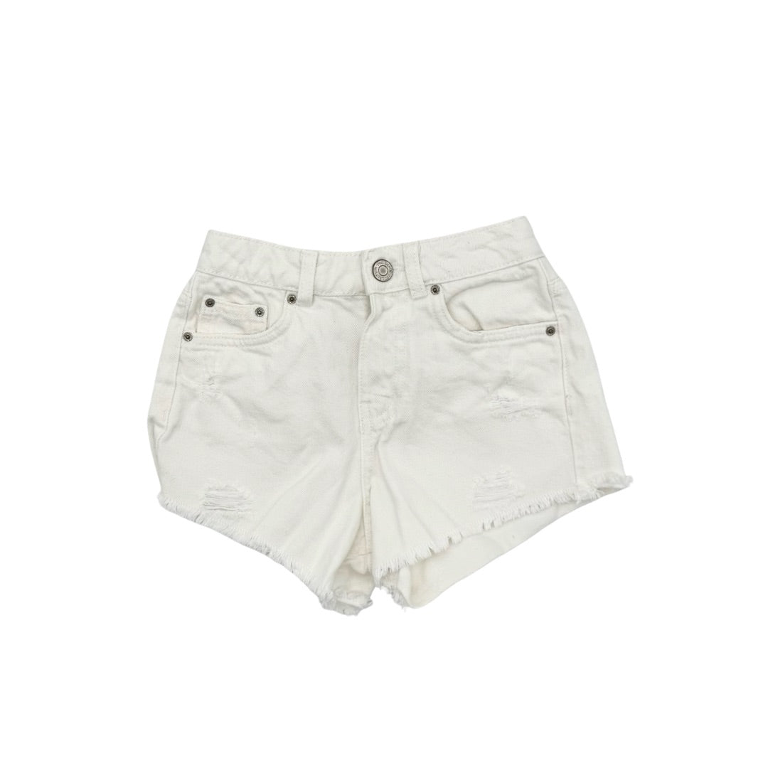 Zara White denim shorts, 7 years