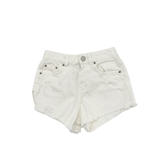 Zara White denim shorts, 7 years