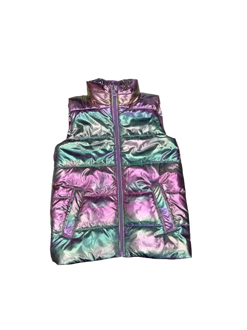 Joe Fresh irridescent vest, 10-12 years