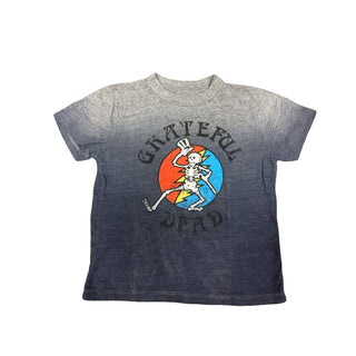 Chaser Grey/Blue Fade T-Shirt with Grateful Dead Graphic, 6 years