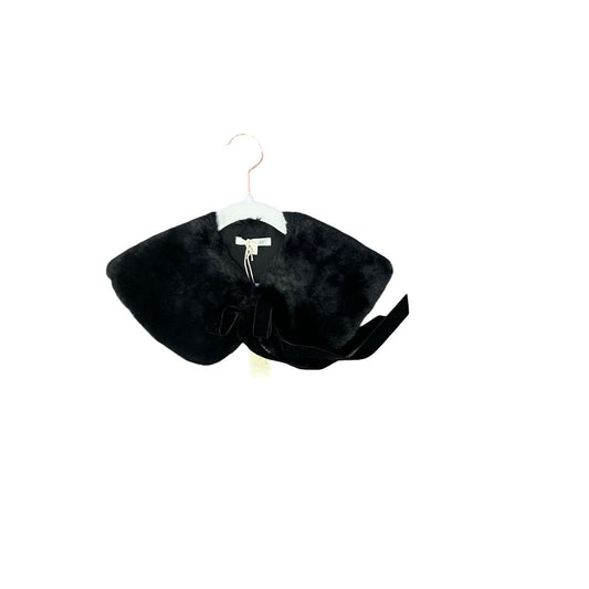 Noralee Sample  Black Faux Fur Collar, 2/3
