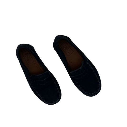 Zara navy suede loafers, euro 29 little kid
