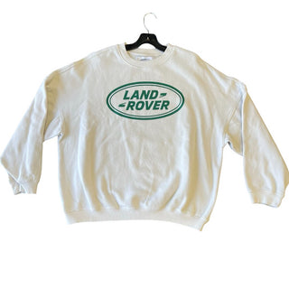 Pacsun white Land Rover sweatshirt, xs