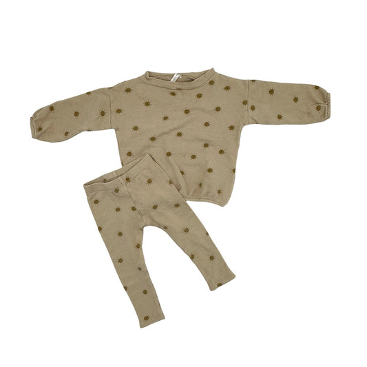 Rylee + Cru Sun sweater and sweatpants set, 6-12 months