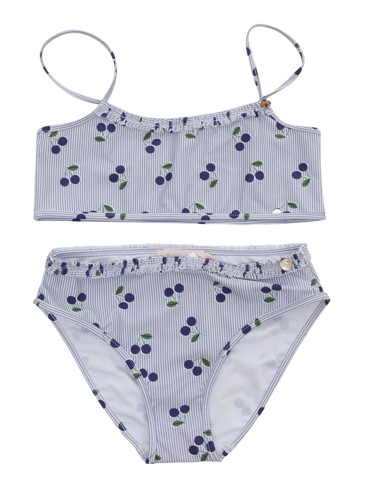 Bonpoint cherry bikini, 8 years