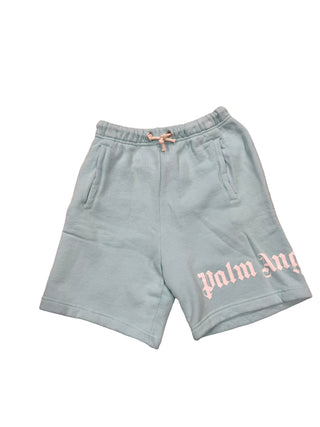 Palm Angels Turquoise cotton shorts, 8 years