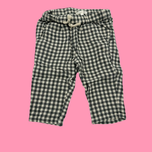 Rylee + Cru  gingham pants, 6-12m