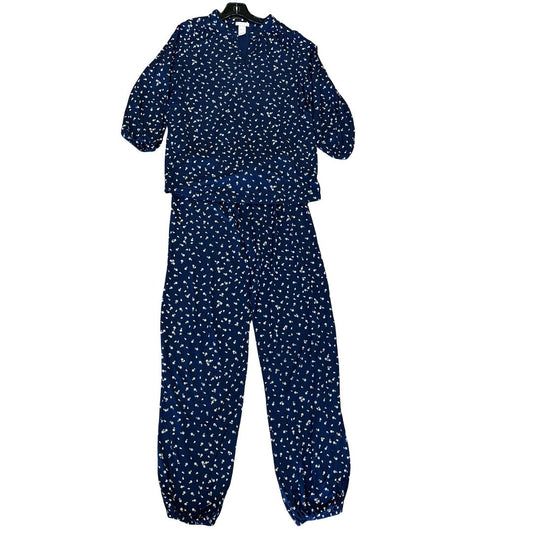 Eberjey navy pj's, 12 years