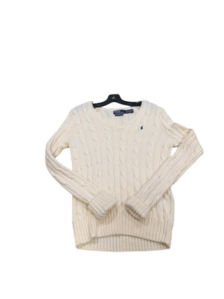 Ralph Lauren Cable knit cream sweater, Xs