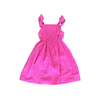 Penelope Mack Pink with Shiny Threads Dress, 6 years