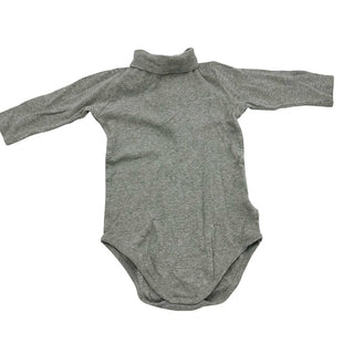 Bonpoint Grey turtleneck bodysuit, 2 years
