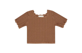 Rylee + Cru Saddle Scallop T-Shirt Brand New with Tags, 4-5 years