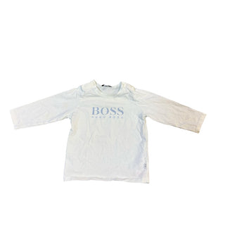 Hugo Boss White long sleeve w/logo, 9 months