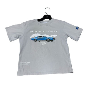Zara x Ford grey Ford Mustang tshirt, 6-7 years