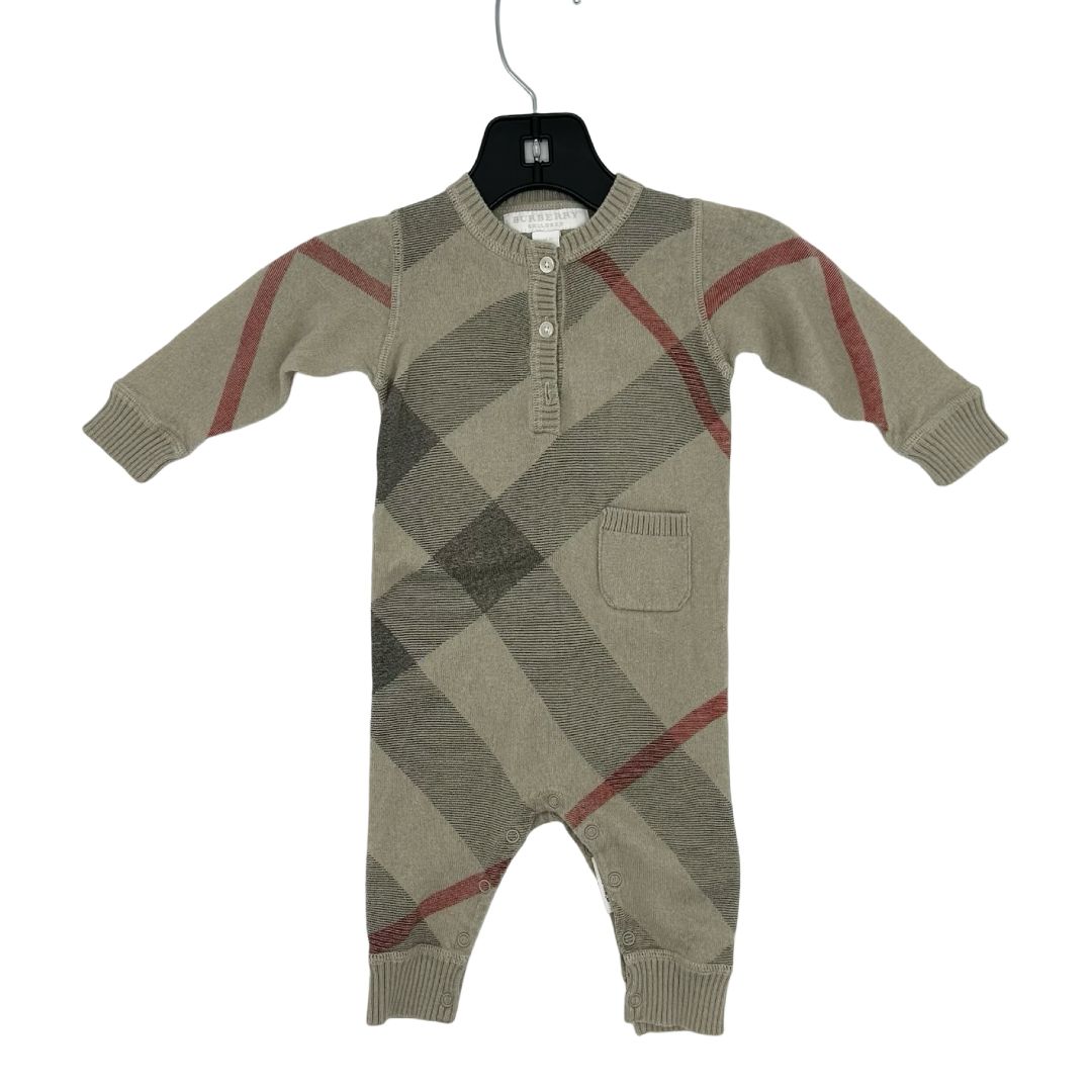 Burberry cashmere playsuit, 6 months