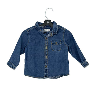 Zara jean shirt, 6-9 months