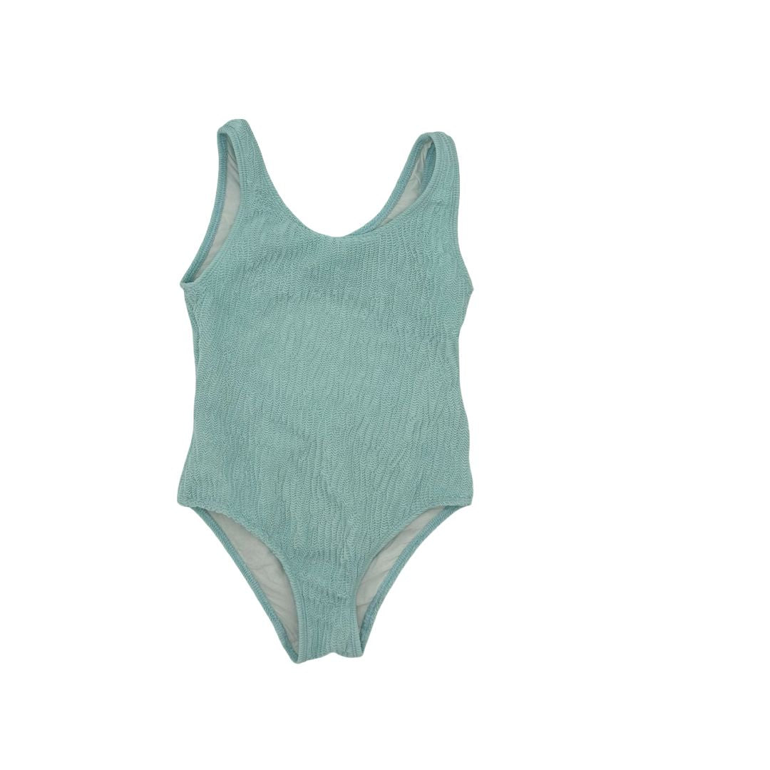 Hundred Pieces turquoise swim suit, 8 years