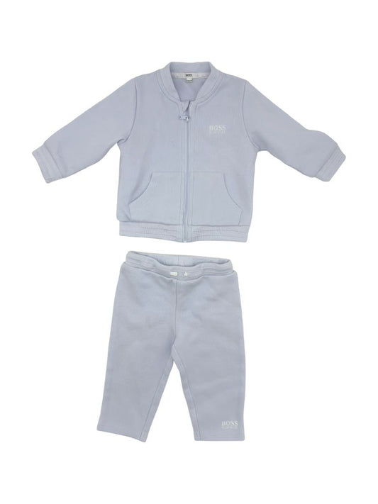 Hugo Boss Light Blue sweater and Pant Set, 12 months