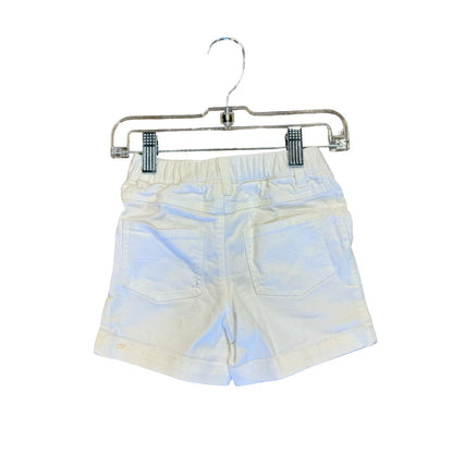 Jacadi White Denim Shorts, 24 months