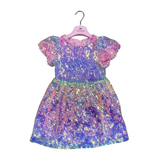Lola + The Boys Sparkly Iridescent Dress, 6 years