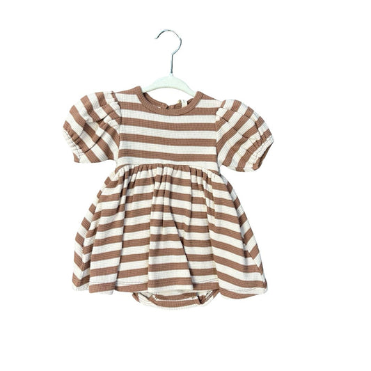 Quincy Mae Sample striped dress, 3-6 Months
