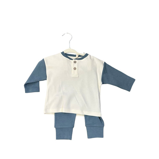 Quincy Mae Sample Long sleeve pant set, 3-6 Months