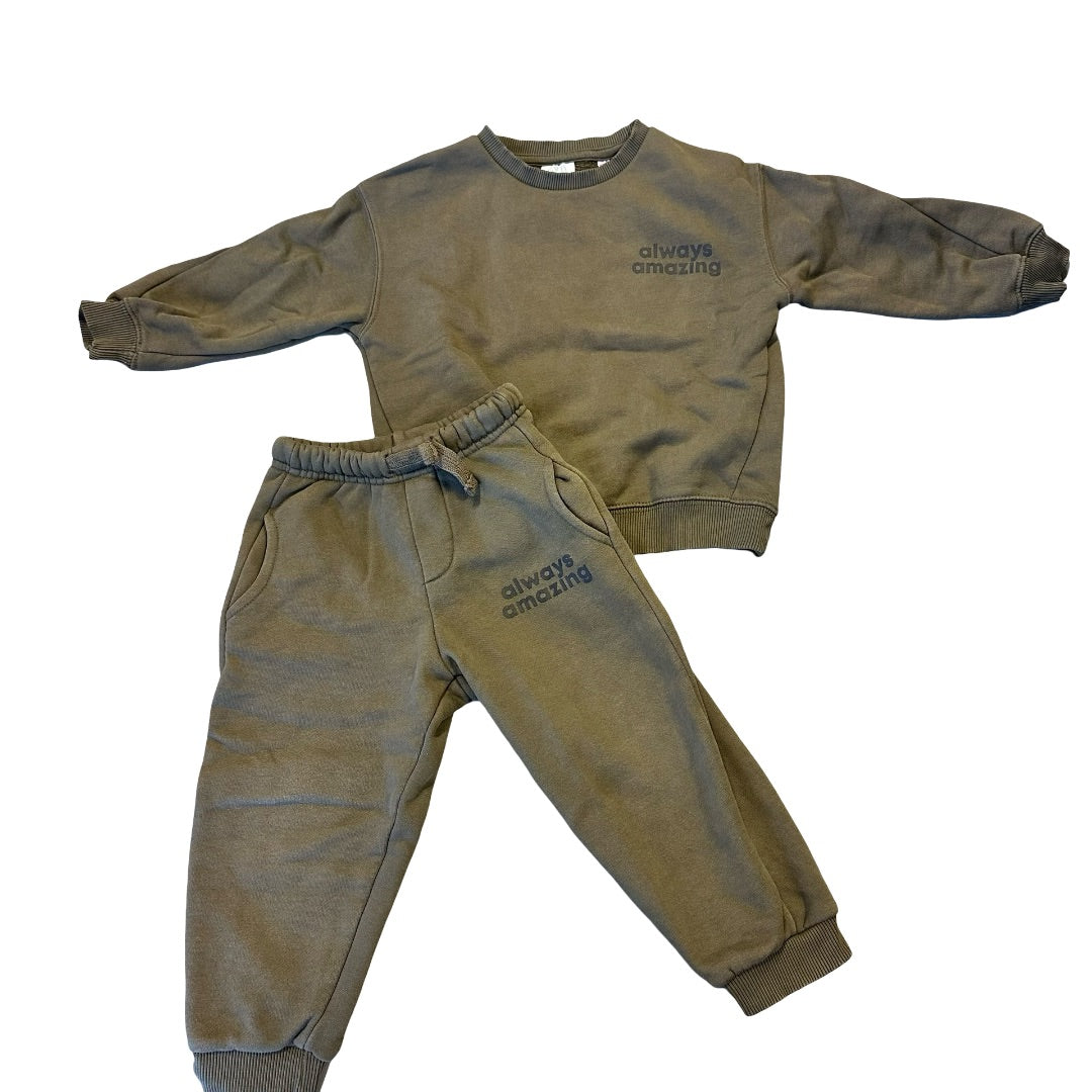 Zara Sweater and sweatpant set, 2-3 years
