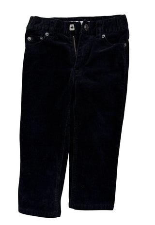 Bonpoint Black Corduroy Pants, 18 months