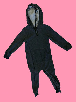 Rowe Charcoal Grey romper, 18-24