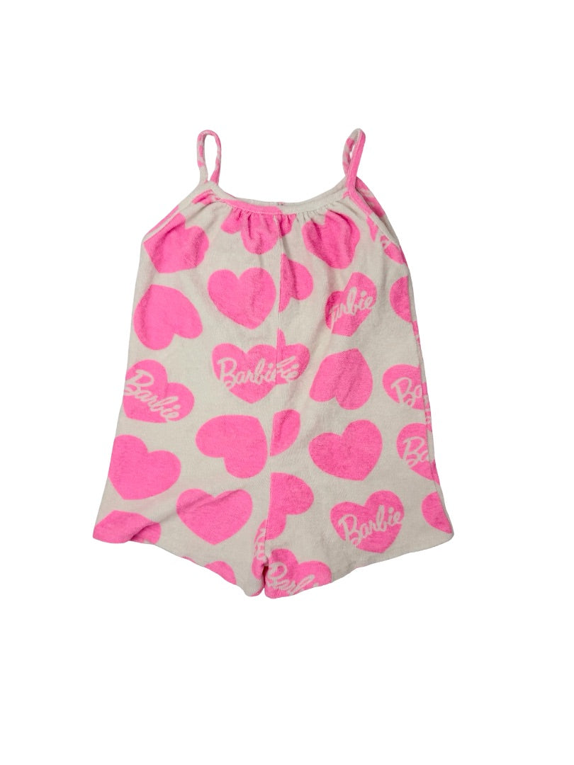 Zara Barbie terry romper, 5 years