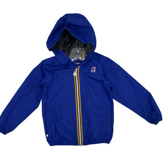 K-way blue raincoat, 4 years