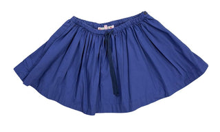 Bonpoint Royal Purple Drawstring Pleated Skirt, 4 years
