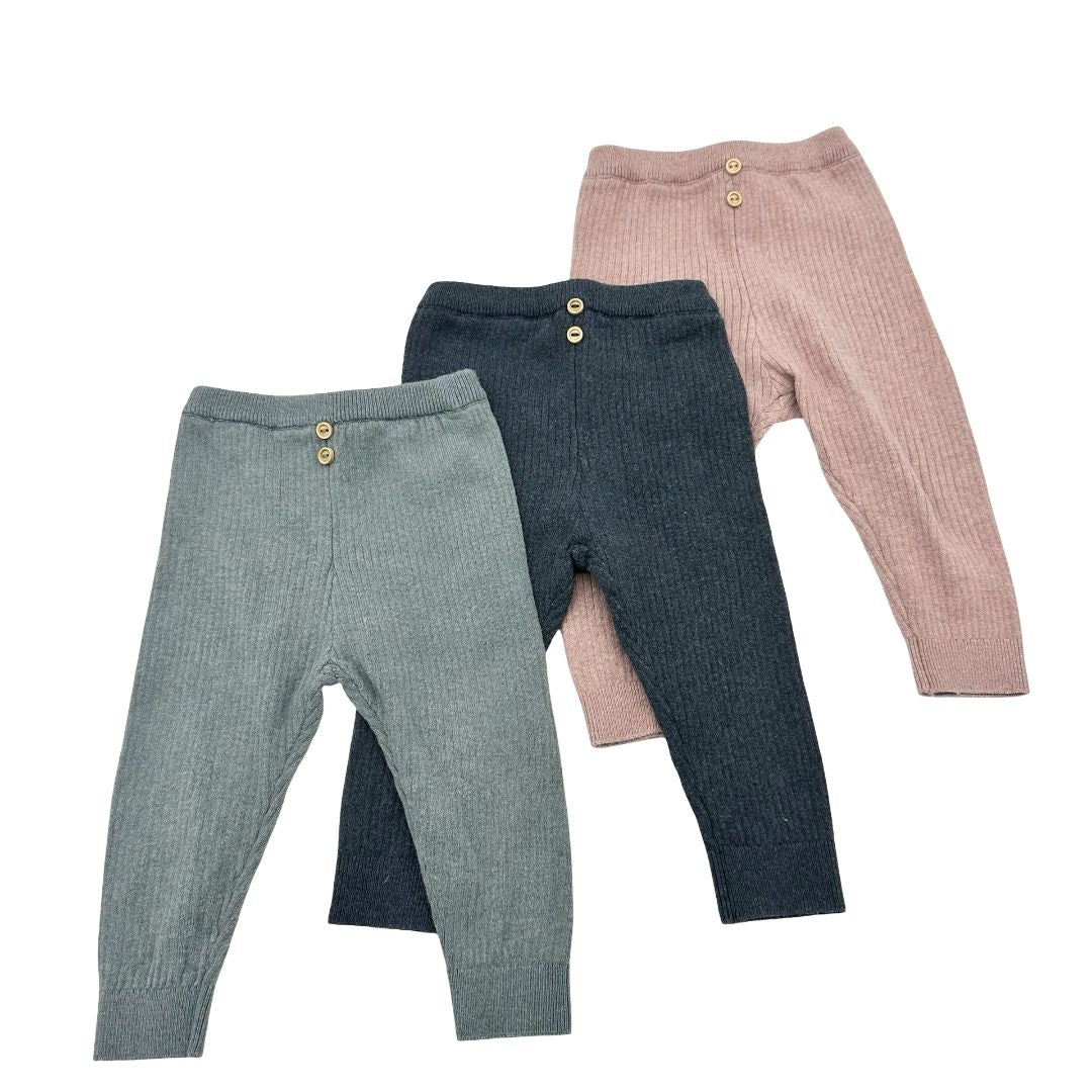 Zara zara 3 pack sweatpant bundle, 6-9 months