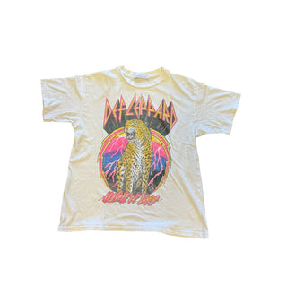 Daydreamer def lepppard graphic tee, womens small