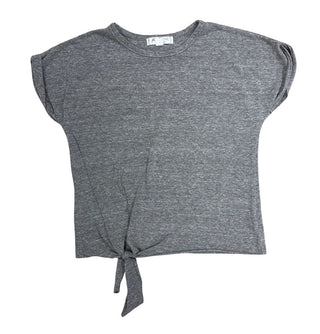 Joah Love Grey Tie-Waist Detail Tee, 4 years