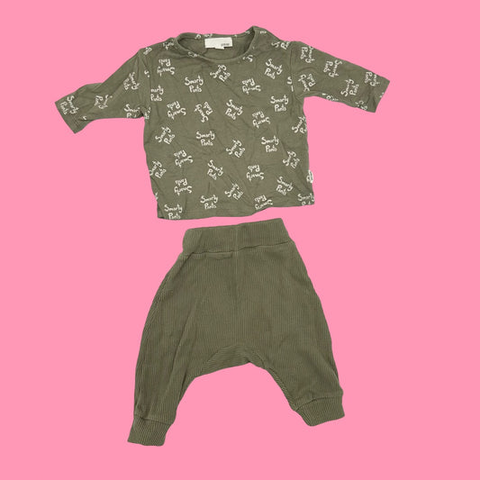 Greige set, 3-6 months